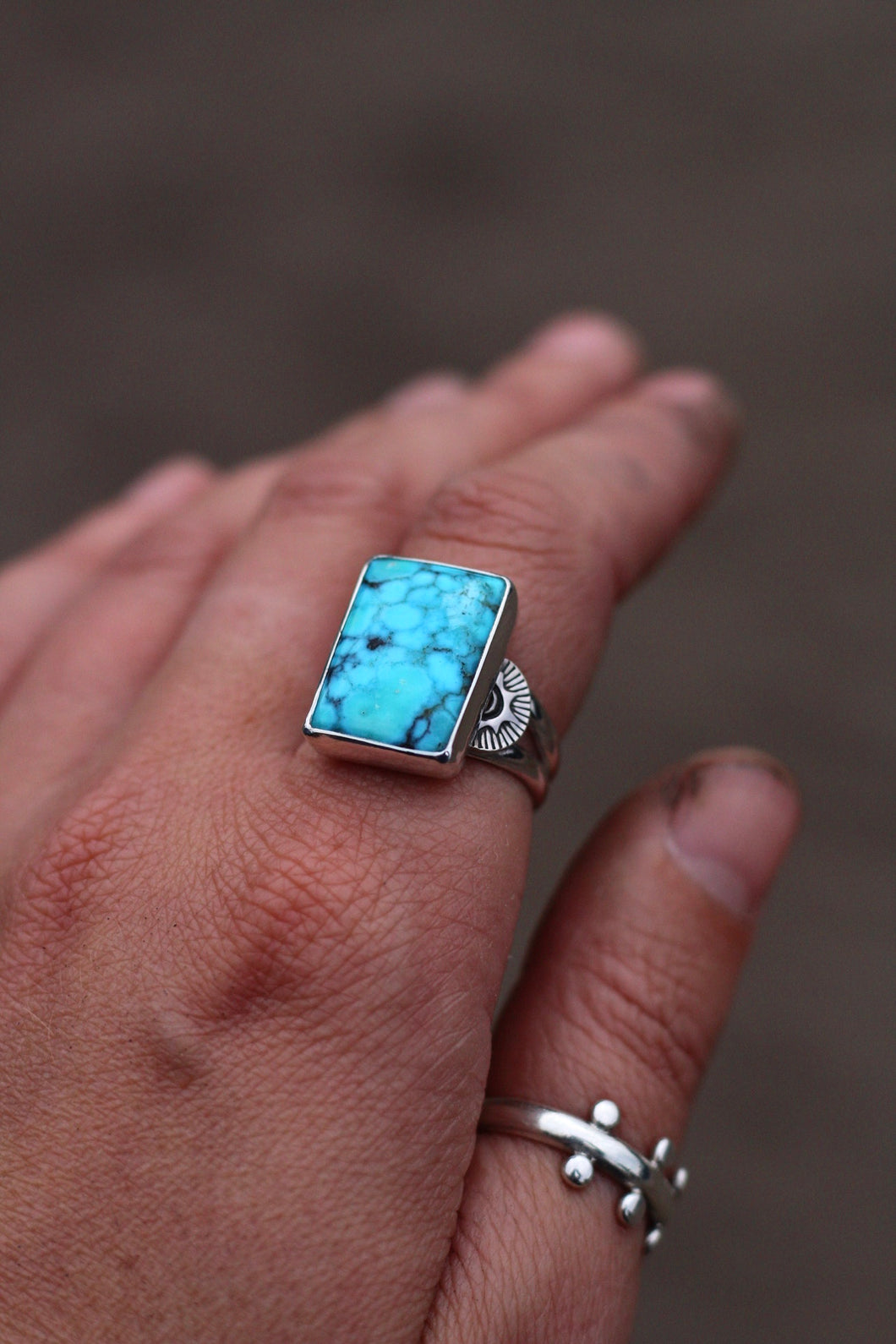 Turquoise ring size 8