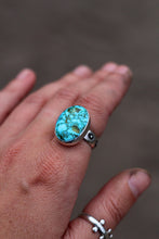 Load image into Gallery viewer, Turquoise ring size 7.5
