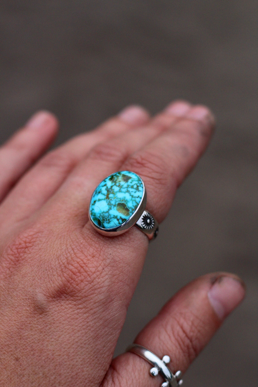 Turquoise ring size 7.5